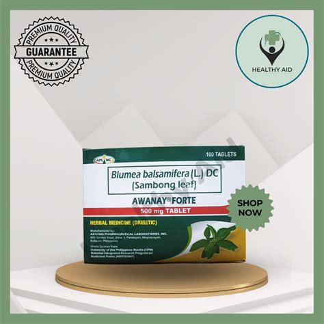 sambong forte benefits